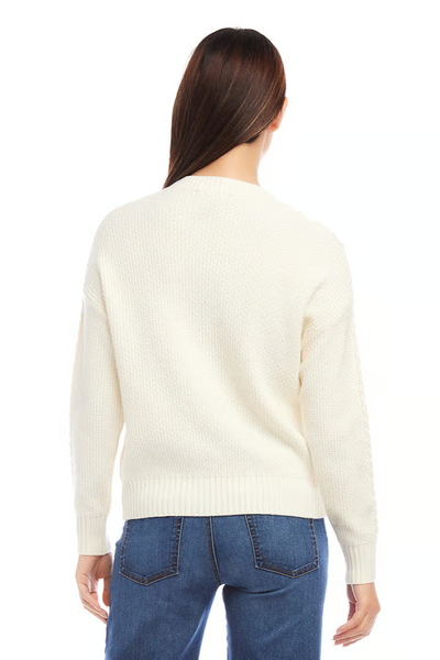 Cable Knit Sweater [CRE-3L89744]