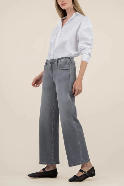 Charlotte Mid Rise Regular Hem [Explained W Grey]