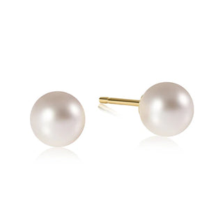 Classic 10MM Ball Stud Pearl [ECL10BASPE]