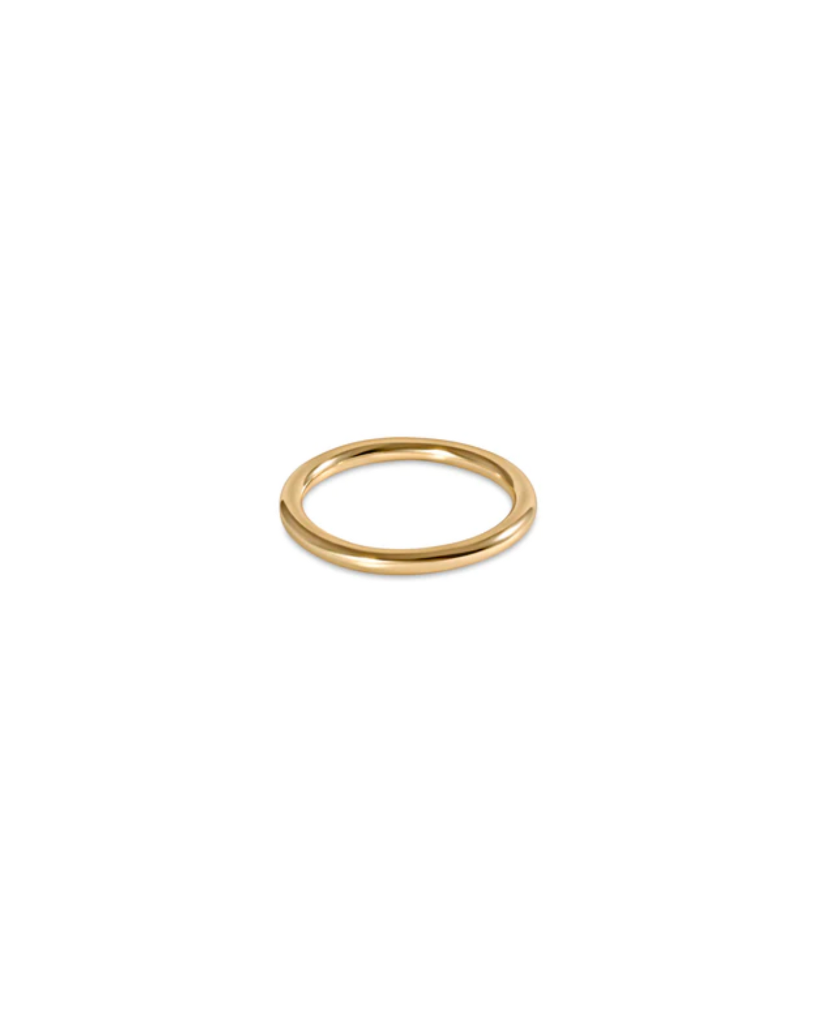 Classic Gold Band Ring Size 8 [RBAG8]