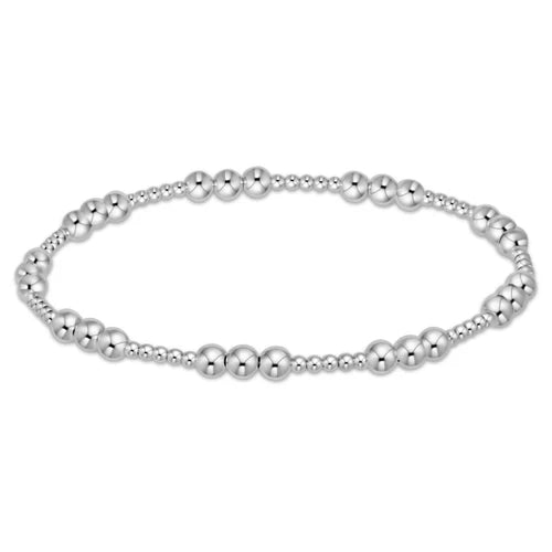 Classic Joy Pattern 4mm Bracelet Sterling [BCLJOYPSS4]