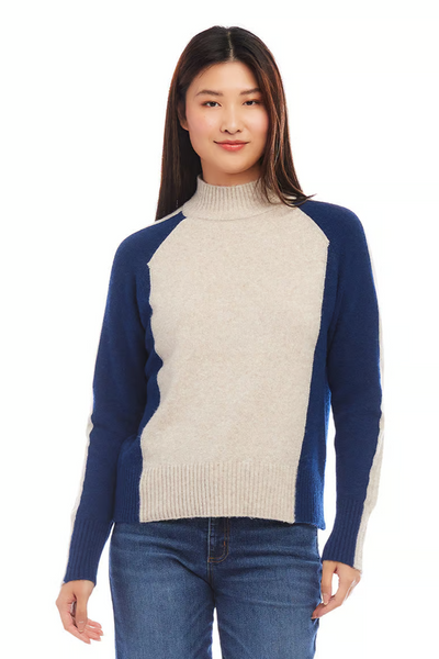 Colorblock Sweater [Multi-3L89787]