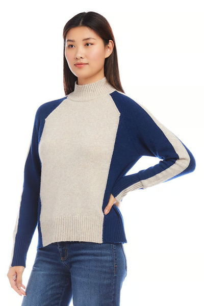 Colorblock Sweater [Multi-3L89787]