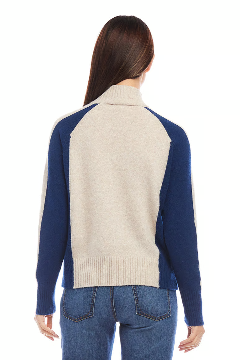 Colorblock Sweater [Multi-3L89787]