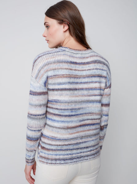 Crewneck Long Sleeve Sweater [Spruce-C2543]