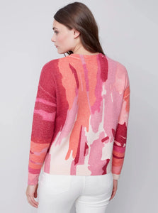 Crewneck Reversible Sweater [Orchid-C2546]