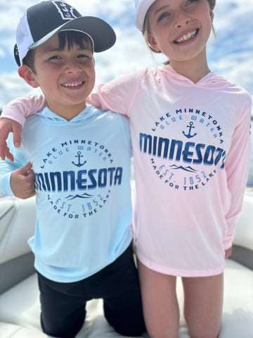 Youth Lake Minnetonka Solar Hoodie [Artic]