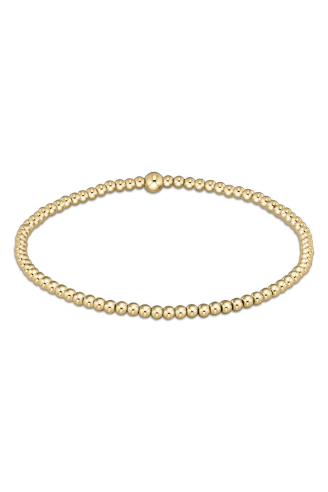 E Newton Extends Classic Gold 2.5mm Bracelet [BEXCLG25]