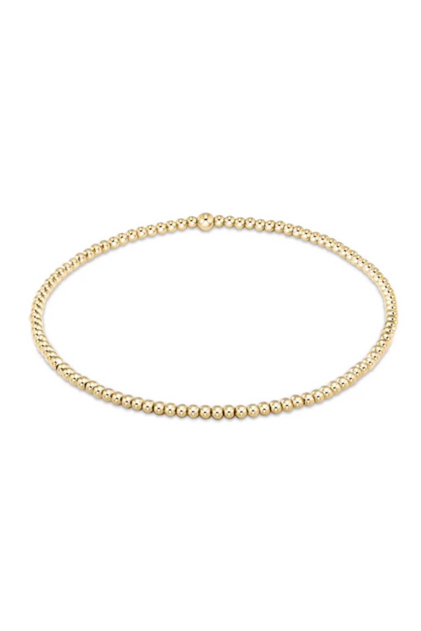 E Newton Extends Classic Gold 2mm Bracelet [BEXCLG2]