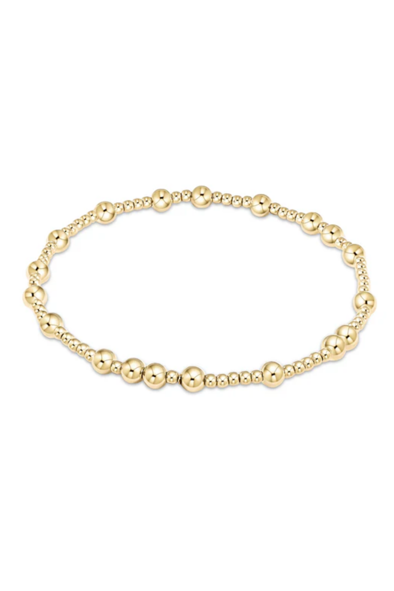 E Newton Extends Hope Unwritten 4mm Bad Bracelet Gold [BEXHOPUNWG4]