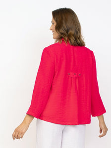 Express Travel Pleat Back Jacket [Rose-30649]