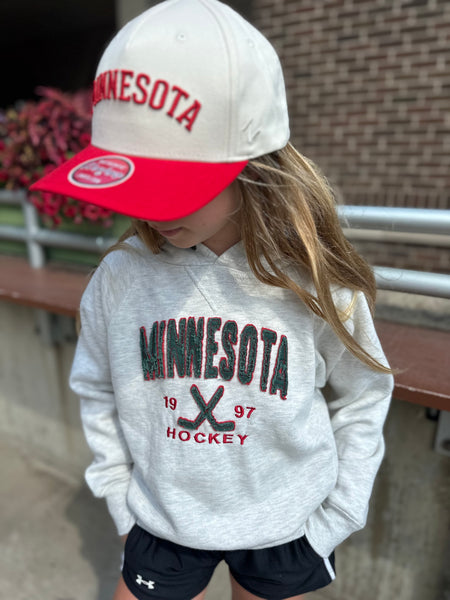 Minnesota Hockey Youth Hoodie