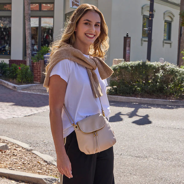 Fern Zip Flap Crossbody [STNW-SO-82546]