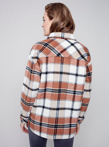 Flannel Shirt Jacket [Cider-C6228]