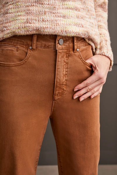 Fly Front 5 Pocket Pant [Walnut-1861O]