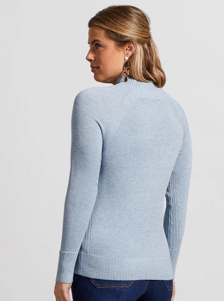 Funnel Neck Sweater [H Bluestone-1481O]