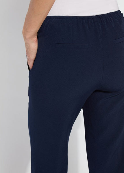 Genevieve Drawstring Trouser [True Navy-10-3507-M4]