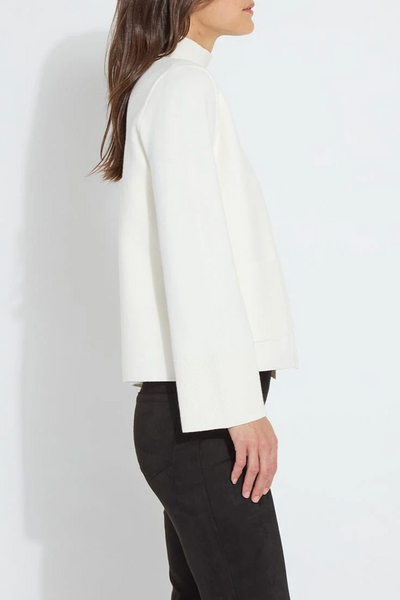 Gianna Knit Sweater Cardigan [Snow White-24-3468-M7]