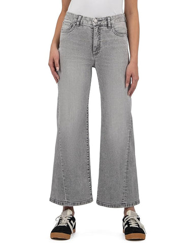 Meg High Rise Fab Ab Wide Leg Pants [Stride W Grey-KG2149MA1]