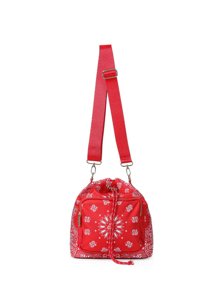 Harley Bucket Bag [Red Bandana]