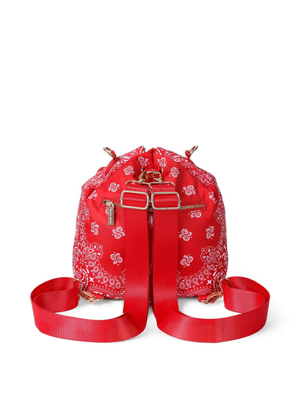 Harley Bucket Bag [Red Bandana]