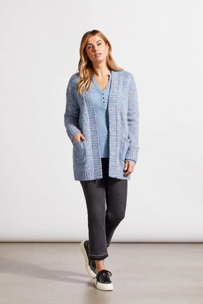 Henley Top With Buttons [H Blue Jay-5671O]