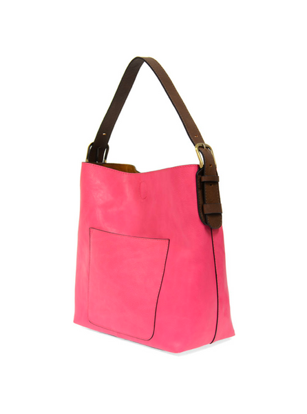 Hobo Coffee Handle Handbag [ChaCha Pink-L8008]