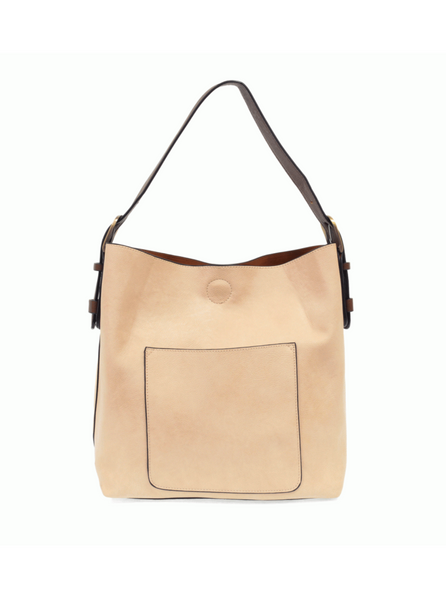 Hobo Coffee Handle Handbag [Cream-L8008]