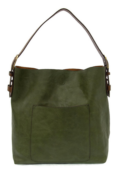 Hobo Coffee Handle Handbag [Dark Basil-L8008]