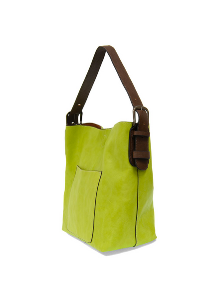 Hobo Coffee Handle Handbag [Lime-L8008]