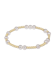 Hope Unwritten Bead Bracelet Pearl [BHOPUNWPE6]