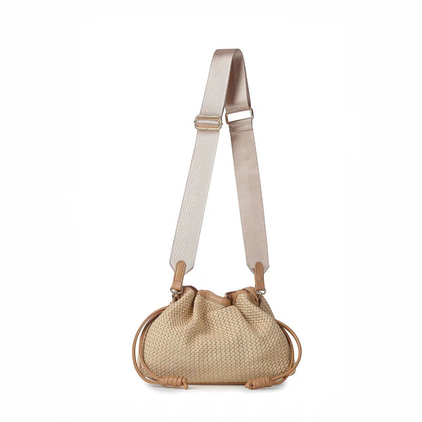 Taylor Carpi Crossbody Bag [Toast Rafia]