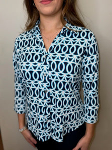 Lulu B Button Up Shirt [GCNY-SPX5023P]