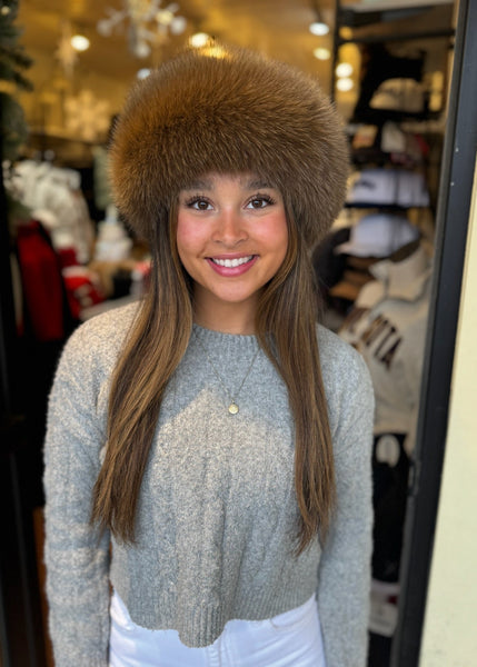 Fox Fur Headband/Collar [Demi Buff-HB100F]