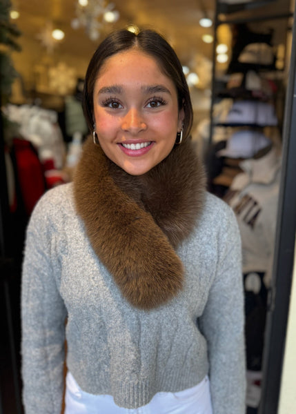 Fox Fur Headband/Collar [Demi Buff-HB100F]