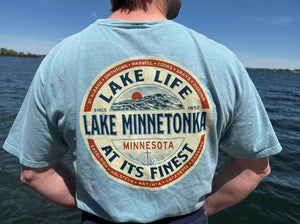 Lake Minnetonka Bays T-Shirt [Denim]