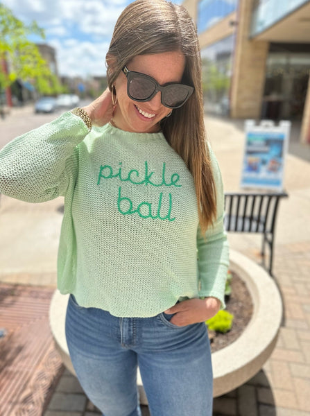 Wooden Ships Pickleball Crewneck [Sea Green-K52CPE3W090]