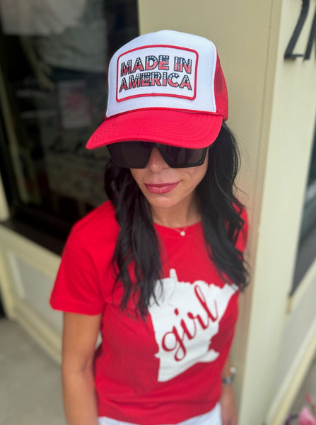 Made In America Hat [Red]