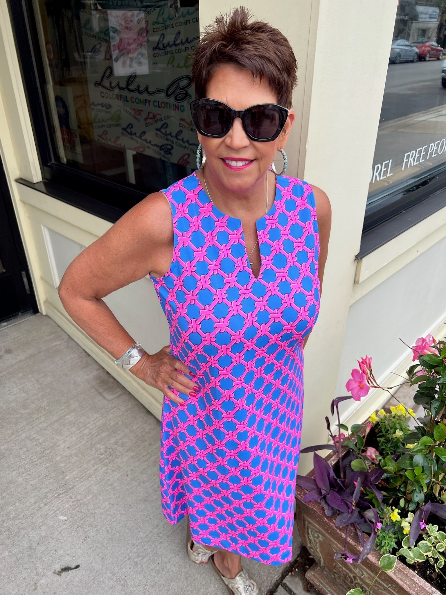 size 40 dress Final Sale Plus Size Strapless Bodycon Dress with Double Tie in Orange, Purple, & Olive Tie Dye