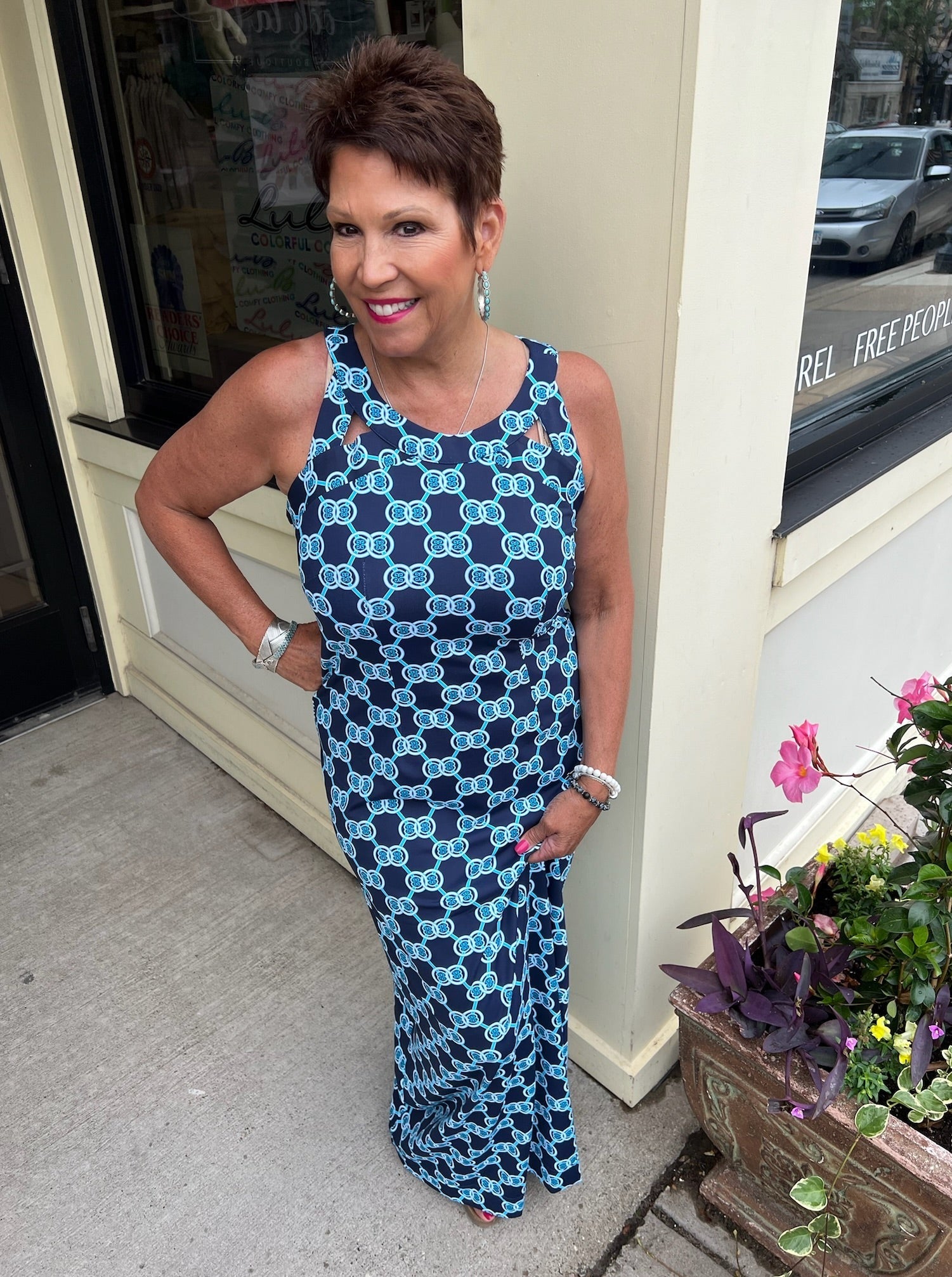 Lulu B Sexy Maxi [MDNT-SPX4548P] Ooh La La Boutique Minnesota L / Mdnt
