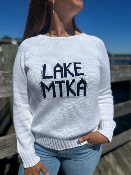 Lake Minnetonka Knit Sweater [White]