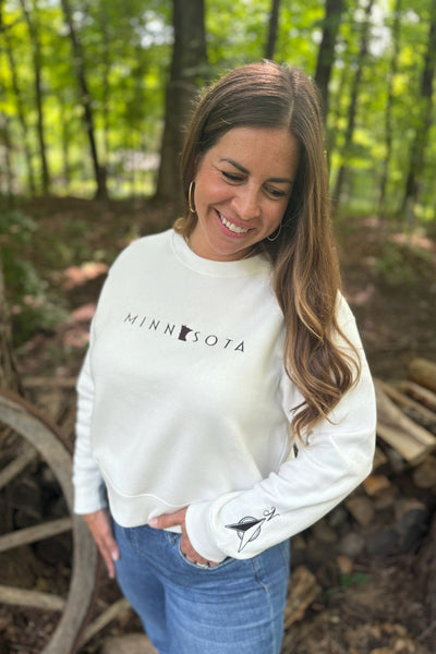 Minnesota State Midi Crew Sweatshirt [Ivory]