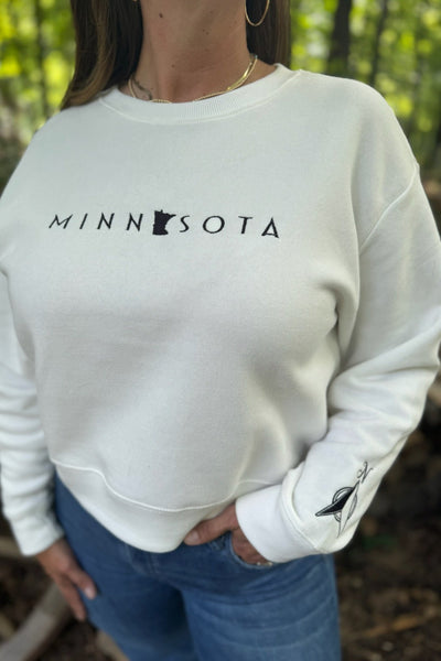 Minnesota State Midi Crew Sweatshirt [Ivory]