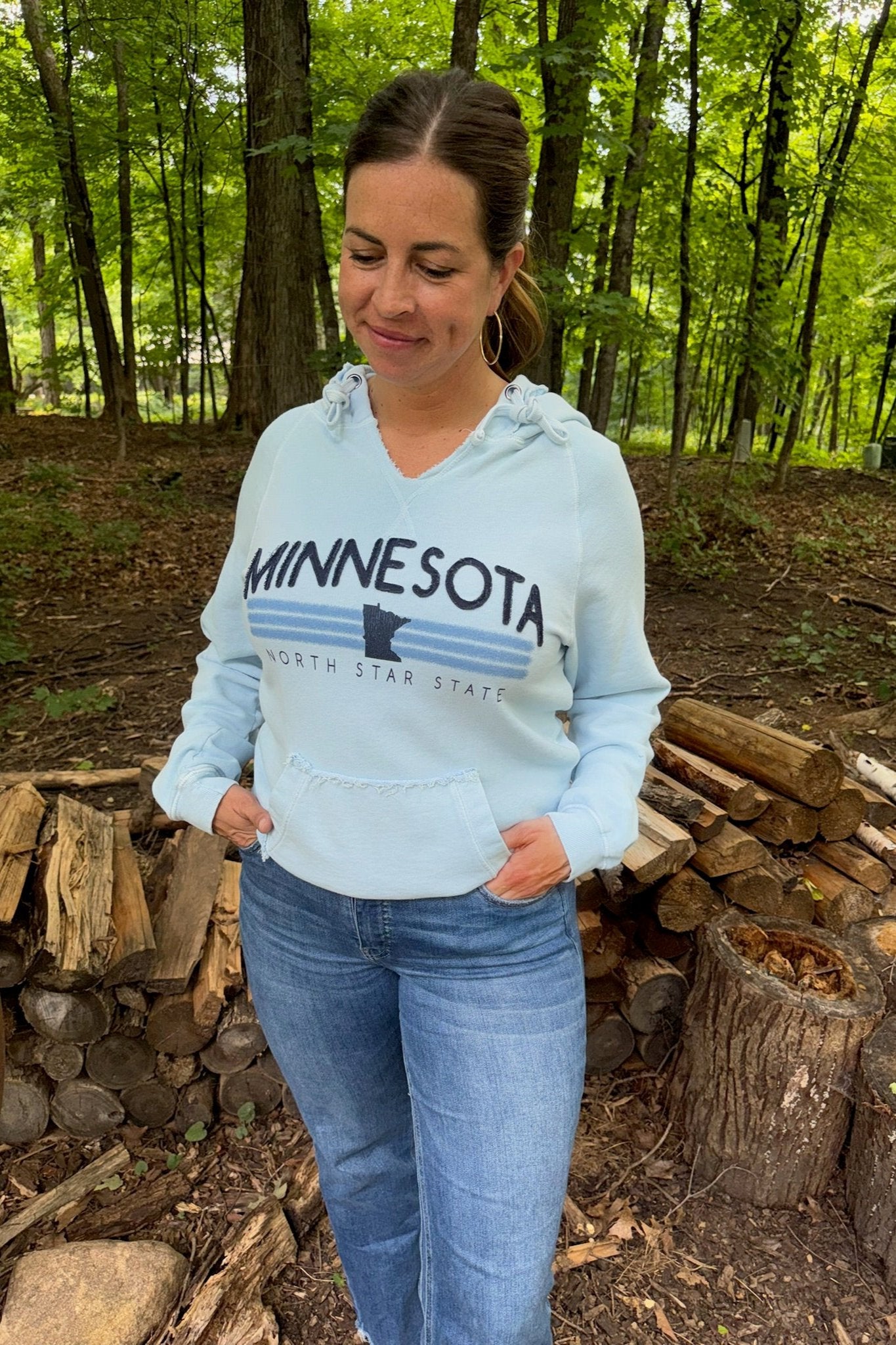 Minnesota North Star State Sweatshirt [Powder Blue]