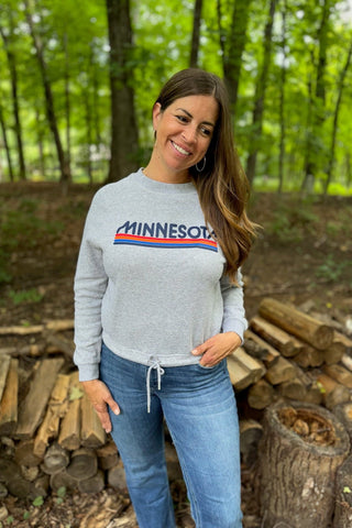 Minnesota Stripe Sweatshirt [Heather]