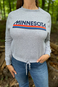 Minnesota Stripe Sweatshirt [Heather]