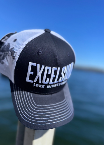 Excelsior Lake Minnetonka Map Hat [Navy]