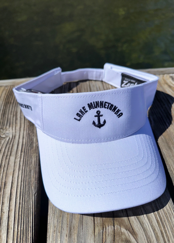 Lake Minnetonka Anchor Visor [White]