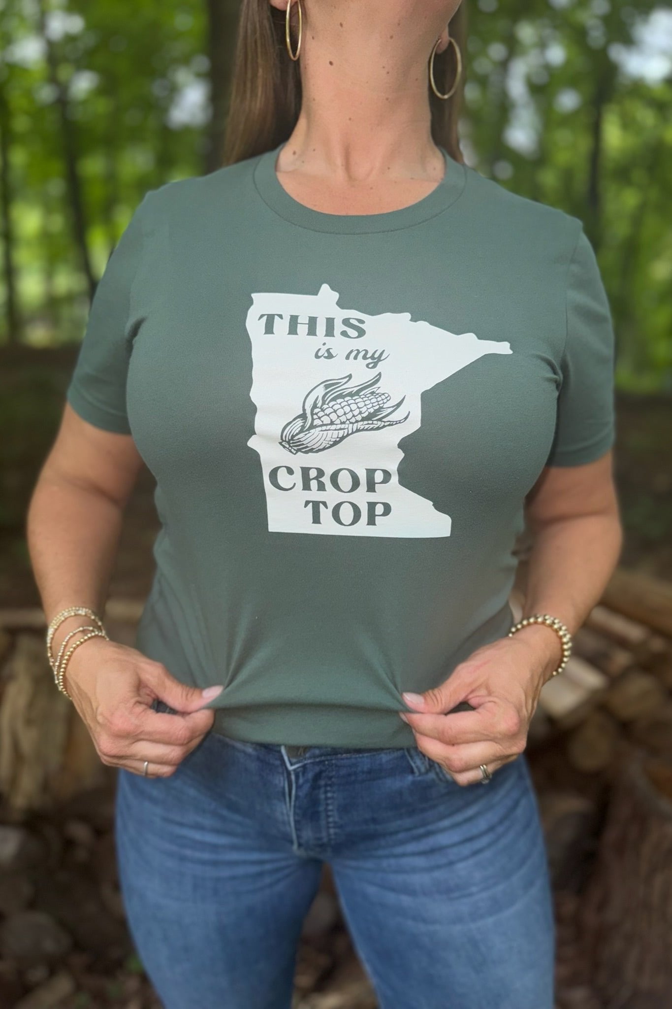 This is my Crop Top [Pine]