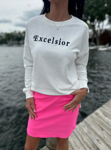 Excelsior Terry Crew Sweatshirt [Ivory]